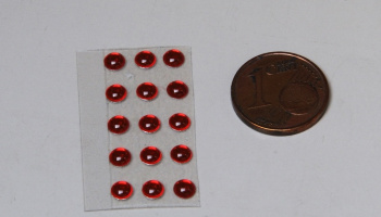 Headlight Pellets Red 3,5mm - Renaissance