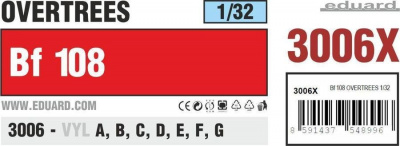 1/32 Bf 108 overtrees