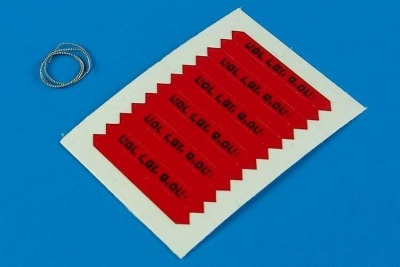 1/32 Remove before flight flags - IDF - black lett