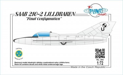 1/72 SAAB 210-II Final Configuration