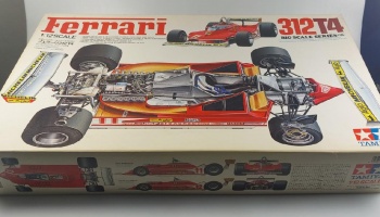 Ferrari 312 T4 1/12 + TABU Design 12057 1/12  312T4 Fullsponsor - Tamiya