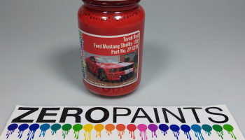 Ford Mustang Shelby 2010 - 60ml Red - Zero Paints