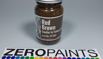 Red Brown (Similar to Tamiya TS1) - Zero Paints
