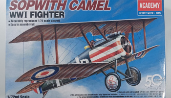 Model Kit letadlo 12447 - SOPWITH CAMEL WWI FIGHTER (1:72) - Academy