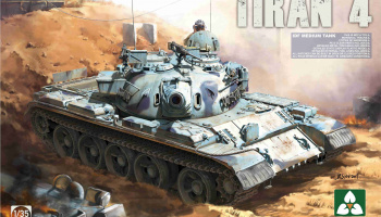 SLEVA  20% DISCOUNT - Tiran 4 IDF Medium Tank 1/35 - Takom