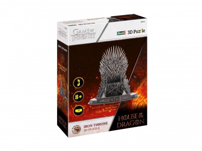 3D Puzzle REVELL 00224 - House of the Dragon "Iron Throne" - Revell