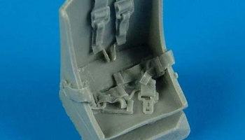 1/48 P-47D Razorback seat with seatbelts