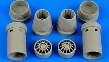 1/48 F/A-18E Super Hornet exhaust nozzles - opened