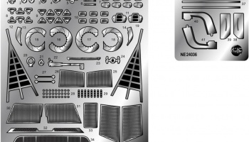 BMW M8 GTE 24h Daytona 2020 WINNER, Detail up Parts 1/24 - NuNu Model Kit