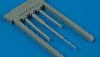 1/48 Ki 61-I Hien gun barrels and pitote tube