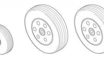 1/48 Bae Hawk 100 series - Wheels for Airf.