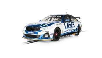 Autíčko Touring SCALEXTRIC C4526 - BMW 330e NGTC  - Laser Tools - Jake Hill 2023 (1:32) - Scalextric