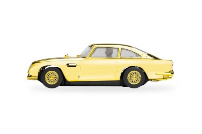 Autíčko Film & TV SCALEXTRIC - James Bond Aston Martin DB5 - Goldfinger - 60th Anniversary Gold Edition (1:32) - Scalextric