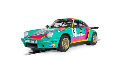 Autíčko GT SCALEXTRIC C4439 - Porsche 911 3.0 RSR - Vaillant (1:32) - Scalextric