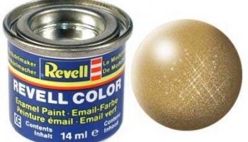 Barva Revell emailová - 32194: metalická zlatá (gold metallic) – Revell