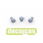 Castle nut with split pin 1,125mm, 1,25mm, 1,3mm, 1,5mm, 1,70mm - Decalcas