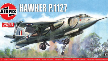 Classic Kit VINTAGE letadlo A01033V - Hawker P.1127 (1:72) - Airfix