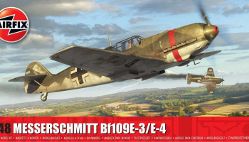 Classic Kit letadlo A05120C - Messerschmitt Bf109E-3/E-4 (1:48) - Airfix