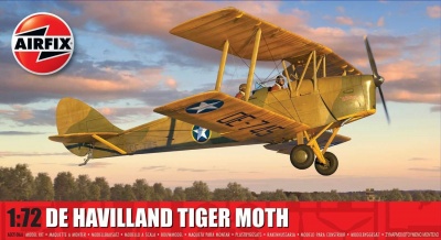 Classic Kit letadlo A02106A - de Havilland Tiger Moth (1:72) - Airfix