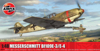 Classic Kit letadlo A05120C - Messerschmitt Bf109E-3/E-4 (1:48) - Airfix