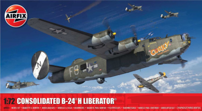 Classic Kit letadlo A09010 - Consolidated B-24H Liberator (1:72) - Airfix