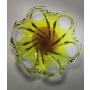 Czech Art Glass Bowl Mísa hutní sklo Milan Dobiáš for Chříbská, 1960s - Retro