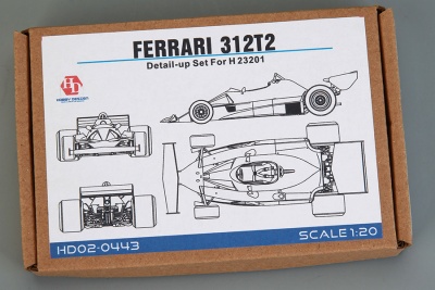 Ferrari 312T2 Detail-up Set For H (23201) 1/20 - Hobby Design