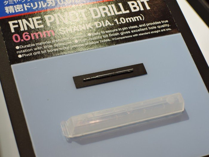 Fine Pivot Drill Bits (Shank Dia. 1.0mm)