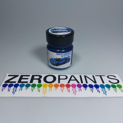 Ford GT Liquid Blue Paint 30ml - plastový obal - Zero Paints