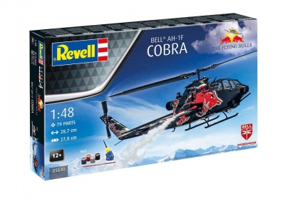 Gift-Set Flying Bulls 05640 - AH-1F Cobra (1:48) - Revell