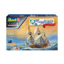 Gift-Set loď  - Mayflower 400th Anniversary (1:83) - Revell