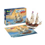 Gift-Set loď  - Mayflower 400th Anniversary (1:83) - Revell