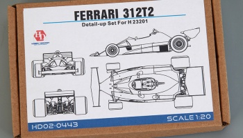 Ferrari 312T2 Detail-up Set For H (23201) 1/20 - Hobby Design