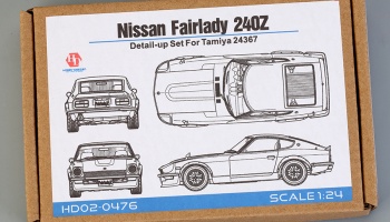 Nissan Fairlady 240Z Detail-up Set For T (24367) 1/24 - Hobby Design