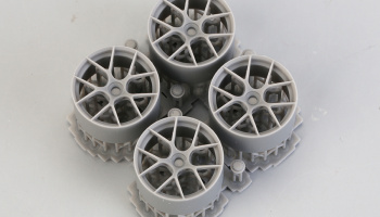 18' BBS F1-R Centre Lock Wheels（3D Print）1/24 - Hobby Design