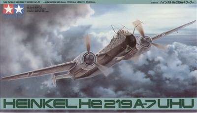 He 219A-7 UHU 1/48 - Tamiya