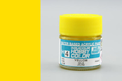Hobby Color H 004 - Yellow Gloss 10ml - Gunze