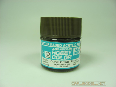 Hobby Color H 052 - Olive Drab (1) - Olivová 10ml - Gunze