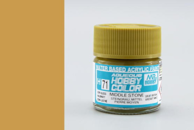 Hobby Color H071 Middle Stone 10ml - Gunze