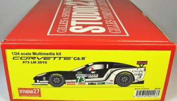 SLEVA 515,-Kč, 25% Discount - Chevrolet Corvette C6R #73 LM 2010 1/24 - Studio27