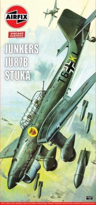 Junkers Ju87B Stuka (1:24) Classic Kit VINTAGE letadlo A18002V - Airfix