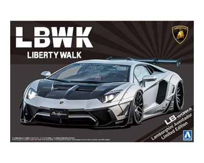 LB-WORKS Lamborghini Aventador Limited Edition Ver.1 1/24 - Aoshima