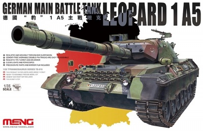 LEOPARD 1 A5 GERMAN MAIN BATTLE TANK 1:35 - Meng