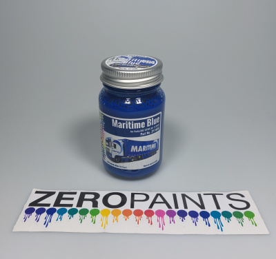 Maritime Blue Paint 60ml - (for Italia DAF XF105 kit IT-3920) 60ml - Zero Paints