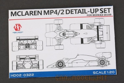 Mclaren MP4/2 Detail-UP Set - Hobby Design