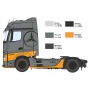 Mercedes-Benz Actros MP4 Space Grand Prix Edition (1:24) Model Kit truck 3968 - Italeri