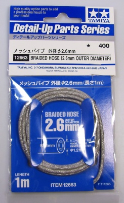 Mesh Pipe 2,6mm - Tamiya