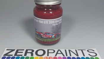 2019 Ferrari 488 GTE (AF Corse) Mica Red Paint 60ml - Zero Paints