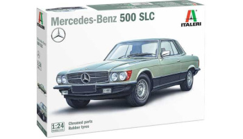 Mercedes 500 SLC (1:24) Model Kit auto 3633 - Italeri