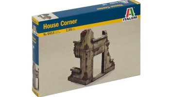 Model Kit budova 6413 - HOUSE CORNER (1:35) - Italeri